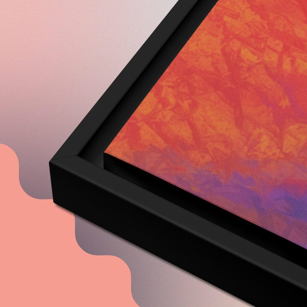 dai ko myo – reiki master symbol spiritual wall art framed canvas