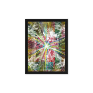 The Birth of a Star - Framed canvas