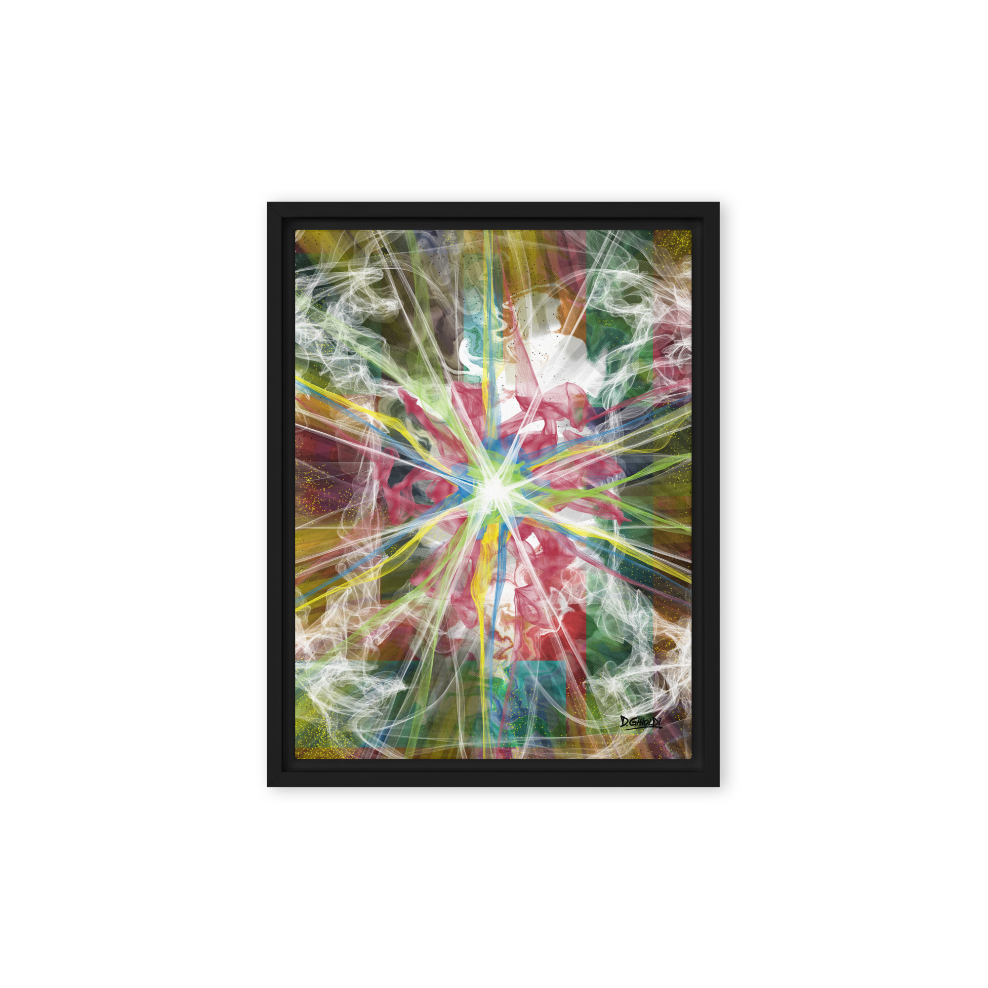 The Birth of a Star - Framed canvas