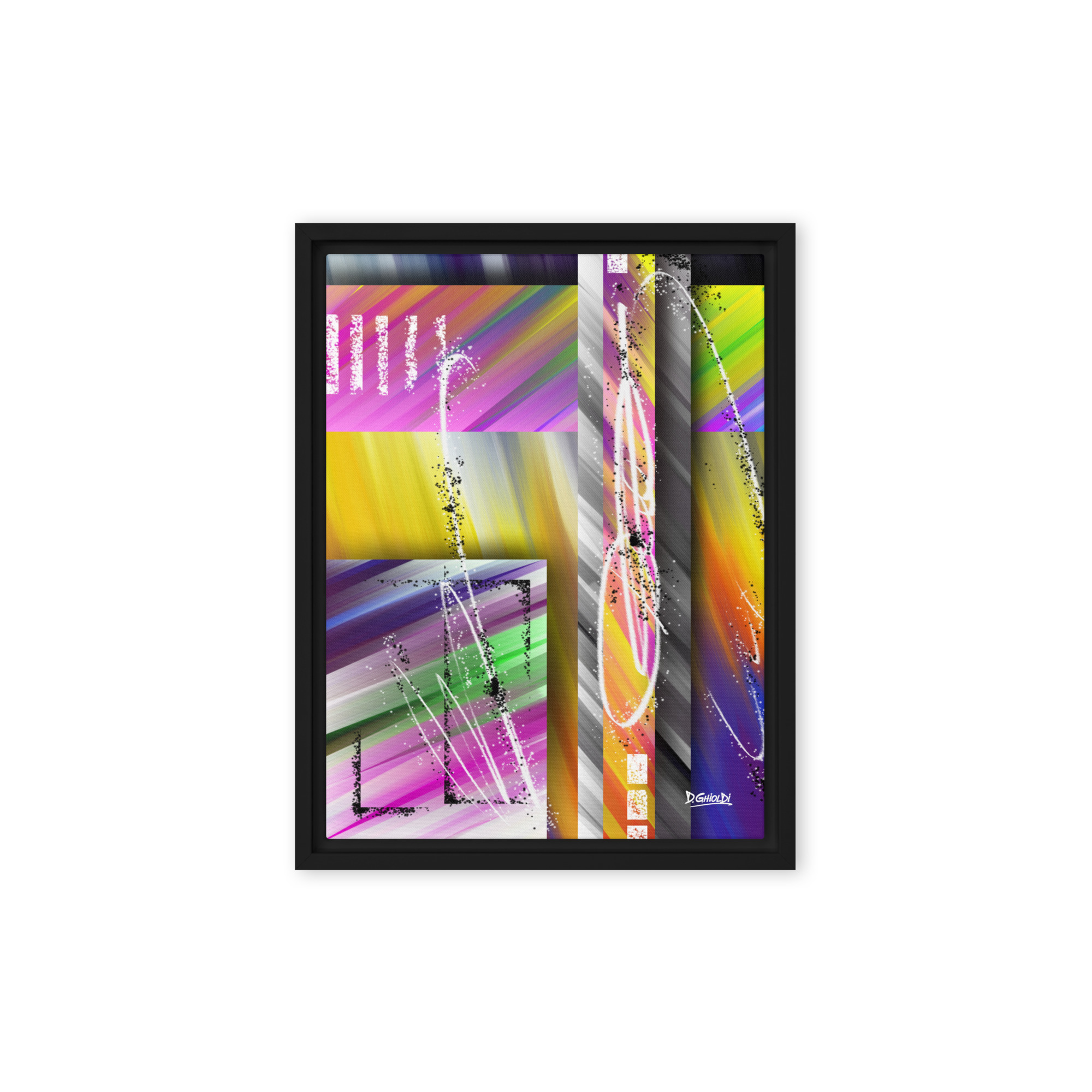 Dimensional Emergence - Framed canvas - Image 2