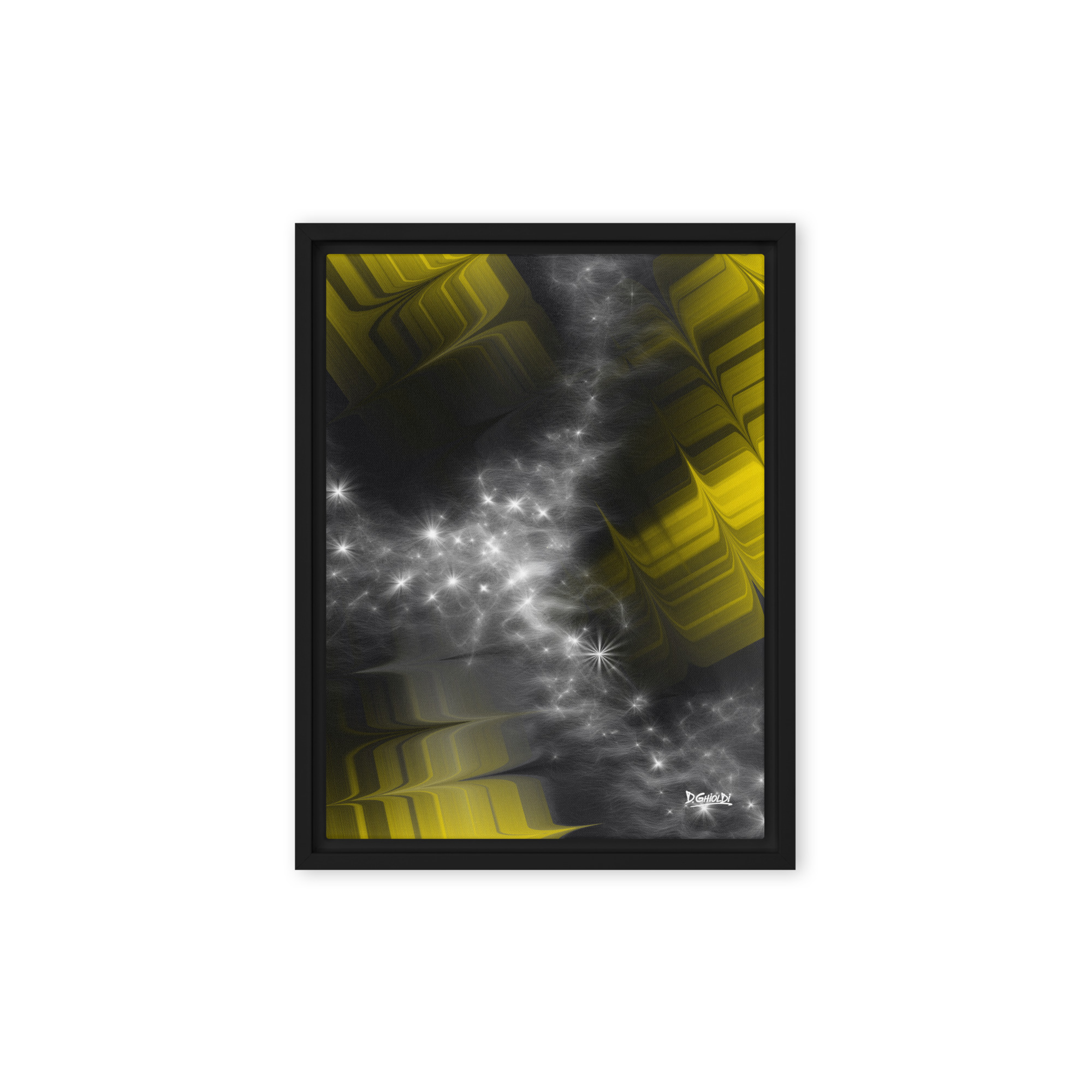 Stellar Fracture Framed Canvas - Image 2