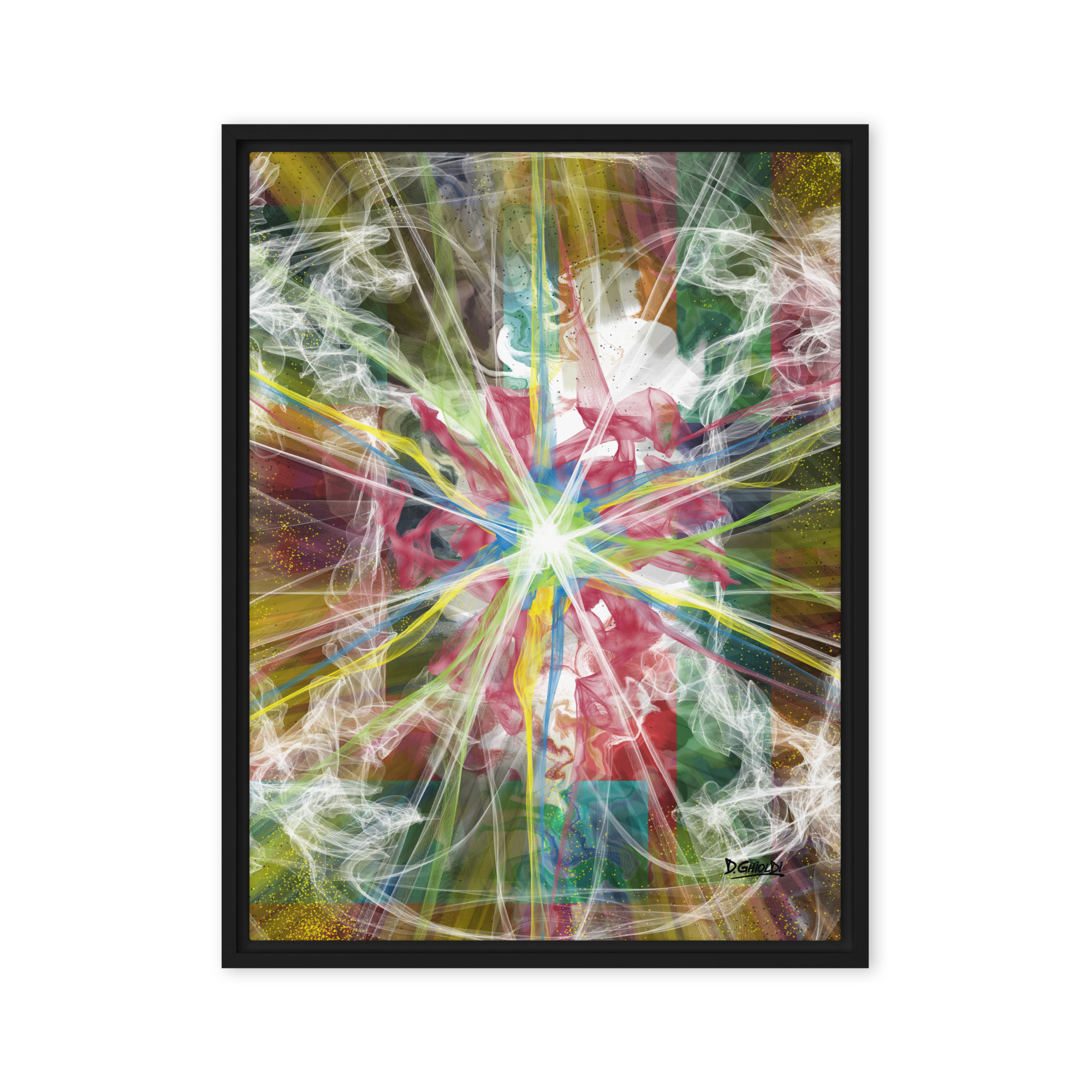 The Birth of a Star - Framed canvas - Image 3