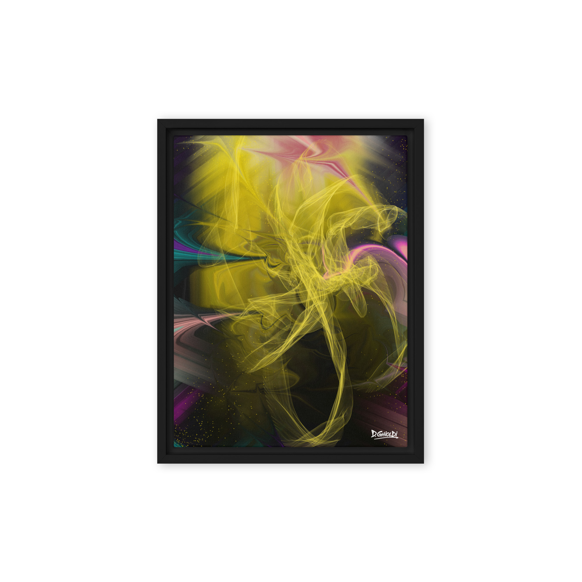 Cosmic Distortion - Framed canvas - Image 2