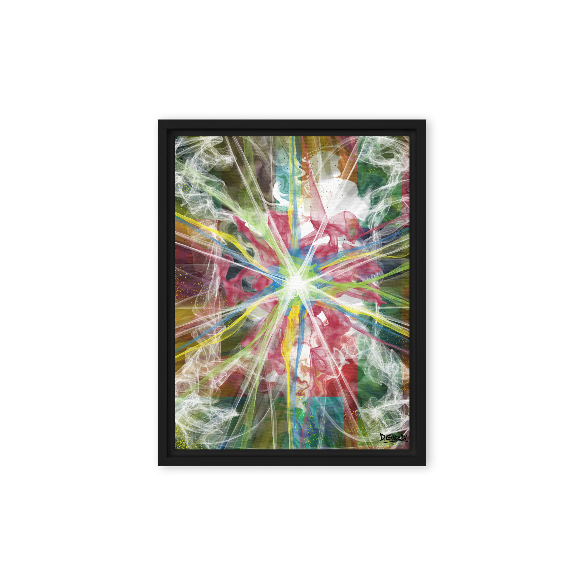 The Birth of a Star - Framed canvas - Image 2